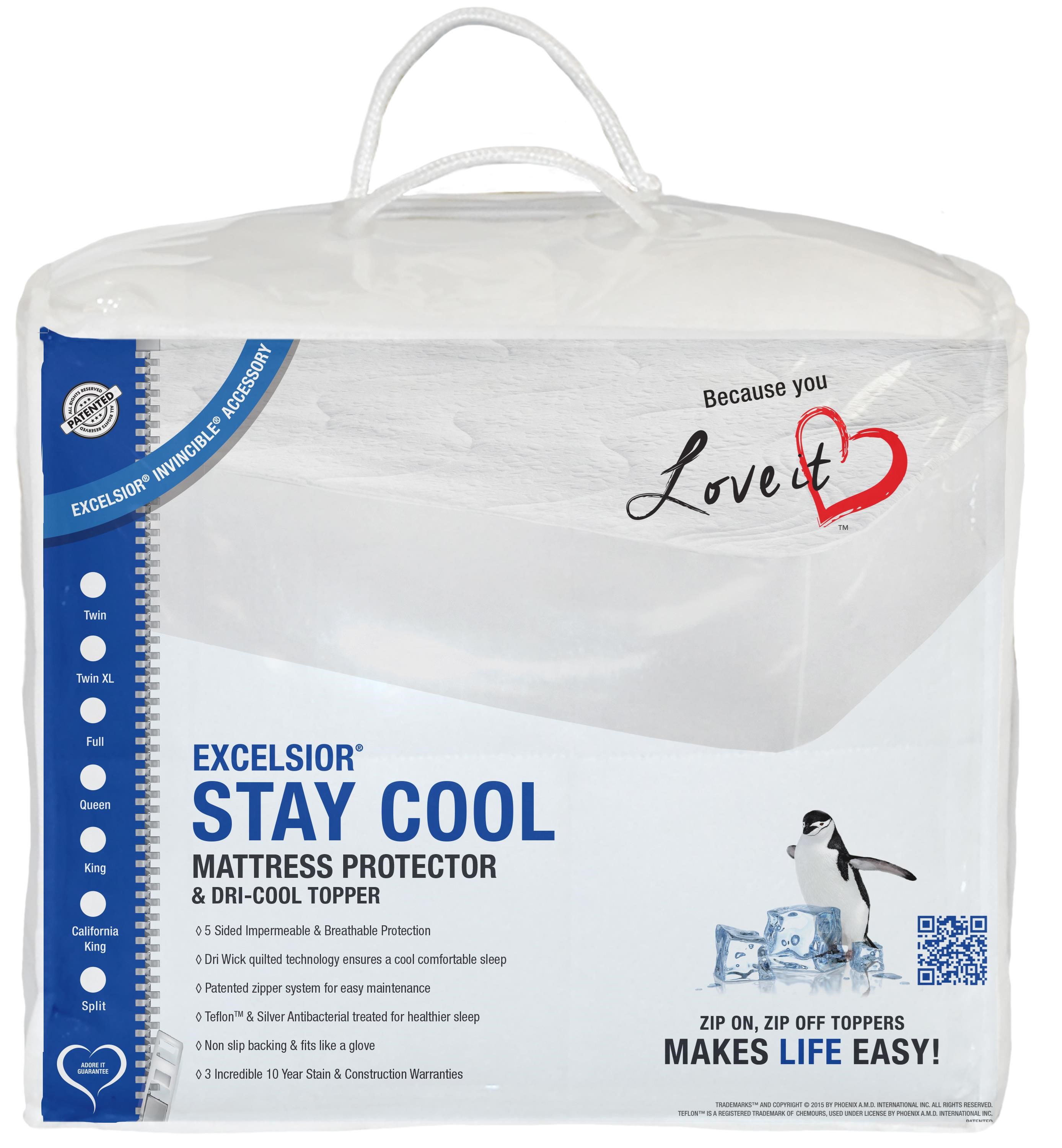 Keep cool mattress top